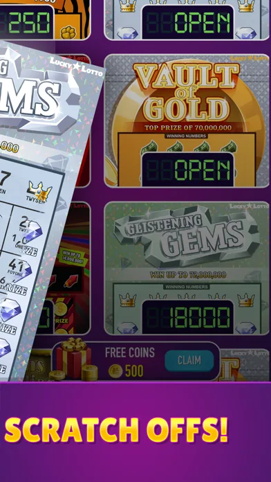 Lucky Lotto - Mega Scratch Off screenshot 2