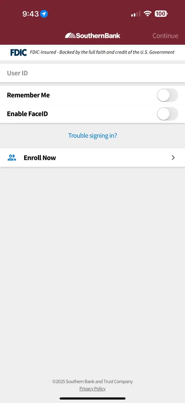 Southern Bank Personal screenshot 2