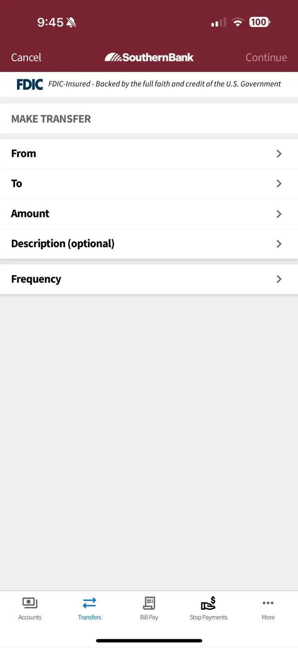 Southern Bank Personal screenshot 5