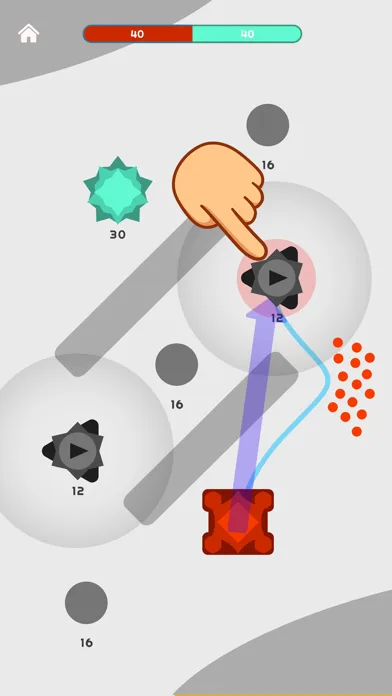 Clash of Dots - 1v1 RTS screenshot 1