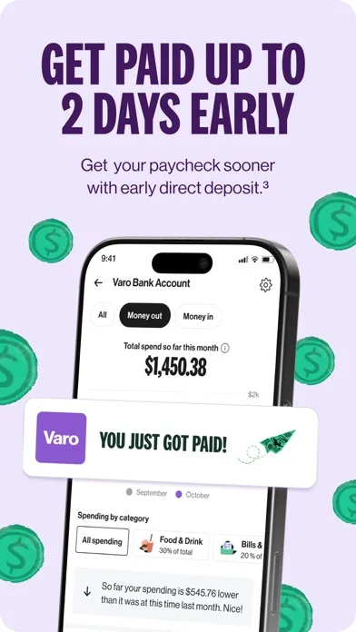 Varo Bank: Online Banking screenshot 3