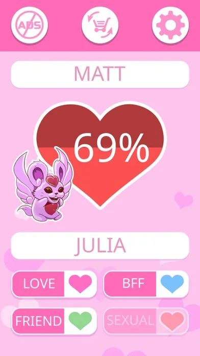 LOVE TEST - match calculator screenshot 5