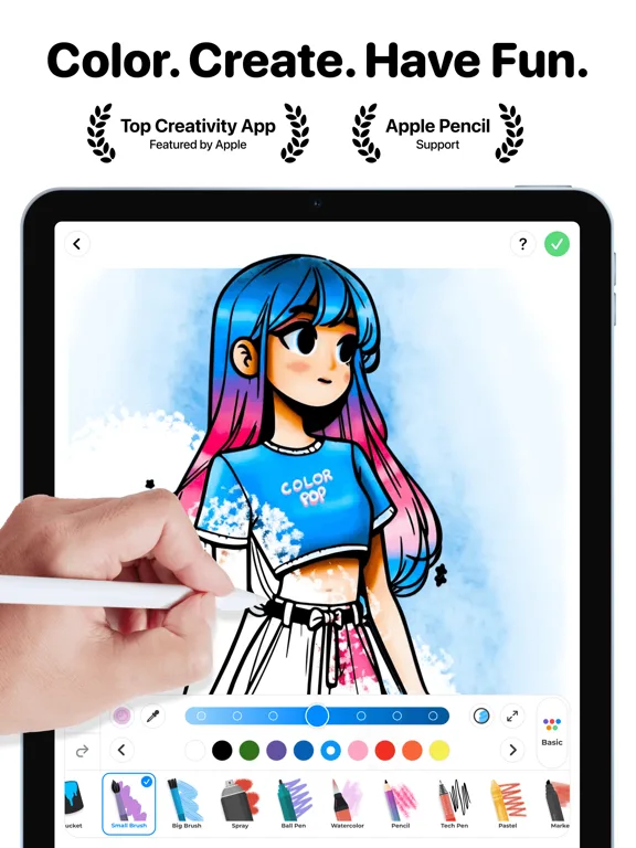 Color Pop AI - Coloring Book screenshot 1