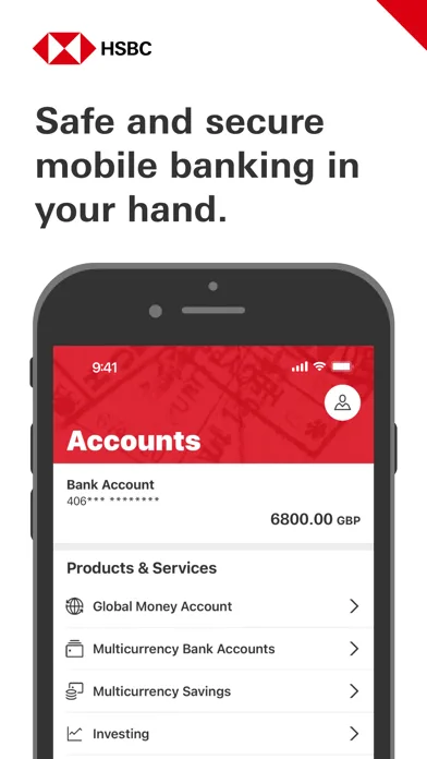 HSBC Expat screenshot 1