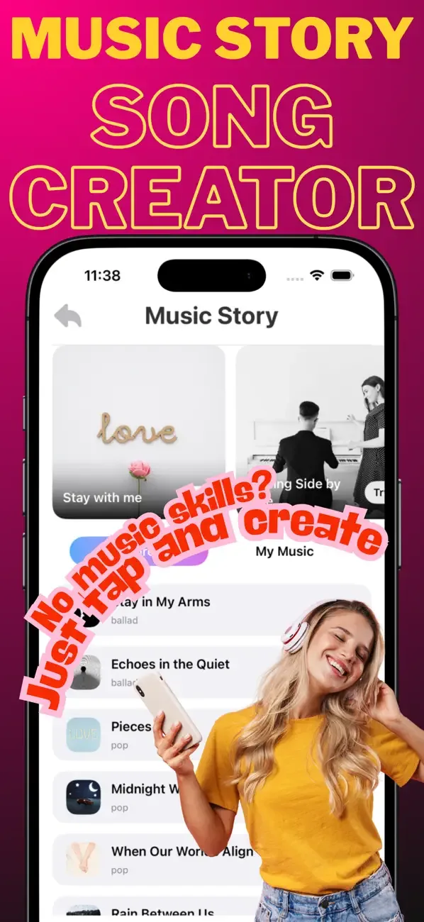 StoryAll: Chat, Voice & Music screenshot 3