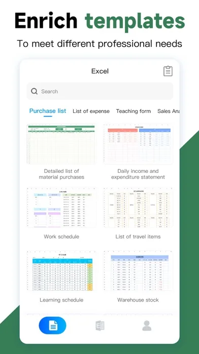 Spreadsheet-xlsx&csv editor screenshot 2