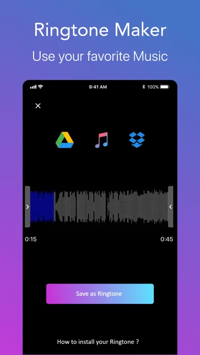 Ringtones Maker for iPhone ‣ screenshot 2