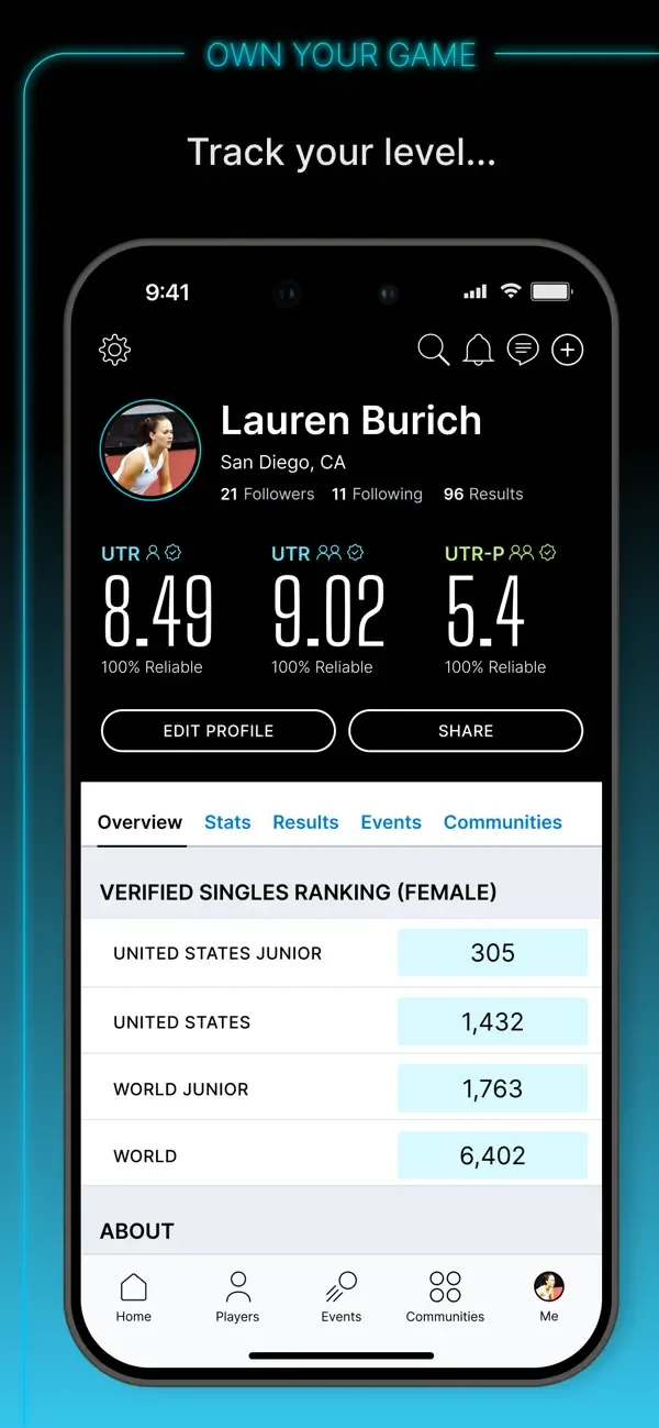 UTR Sports screenshot 2