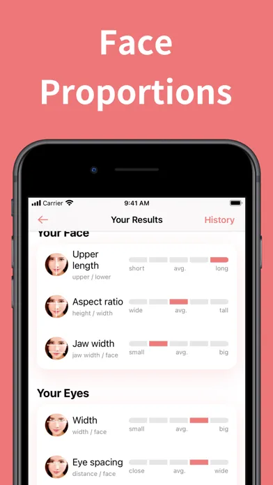 FaceTag - Face Ratio Analysis screenshot 2