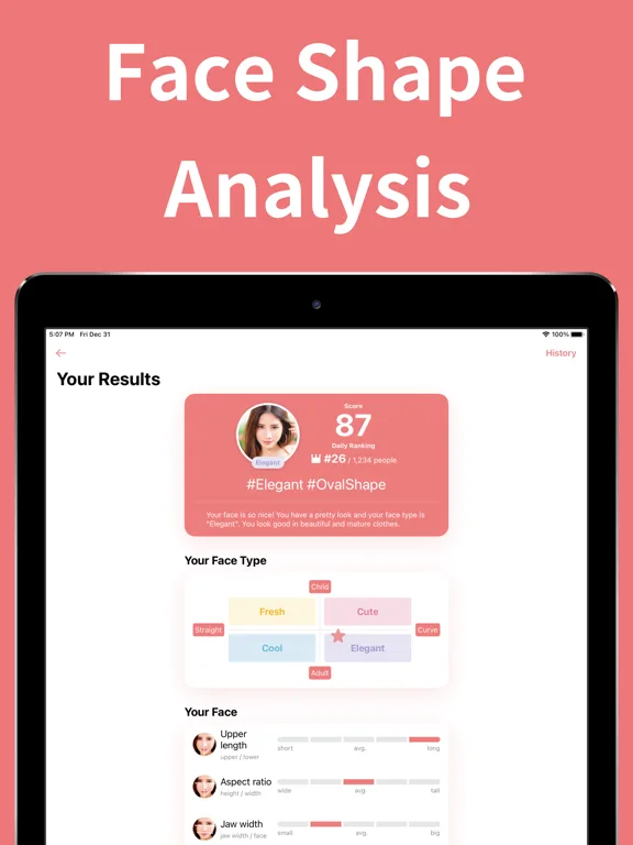 FaceTag - Face Ratio Analysis screenshot 4