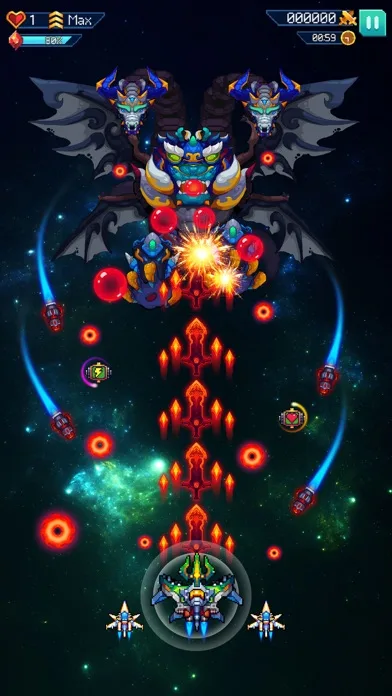 Galaxiga: Classic Arcade Game screenshot 1