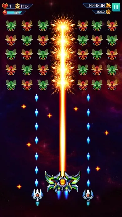 Galaxiga: Classic Arcade Game screenshot 2