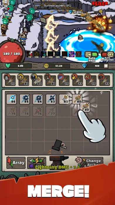 Archer Forest : Idle Defense screenshot 1