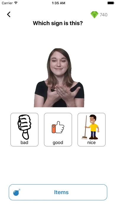 ASL Sign Language Pocket Sign screenshot 2
