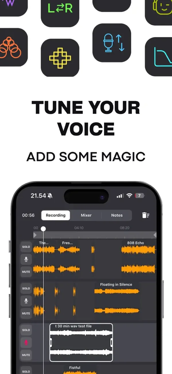 Microphone Live-Voice Recorder screenshot 2