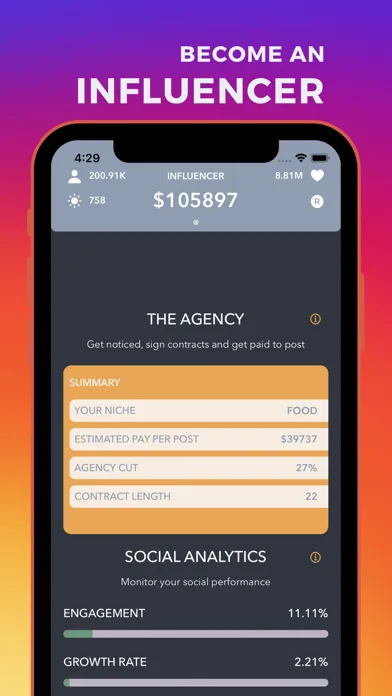 Influencer - Life Simulator screenshot 2