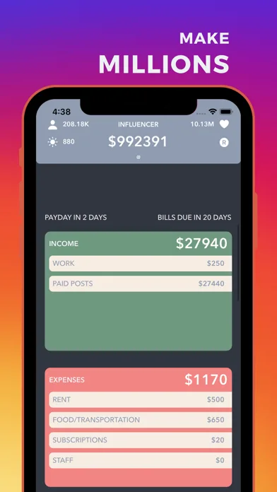 Influencer - Life Simulator screenshot 3