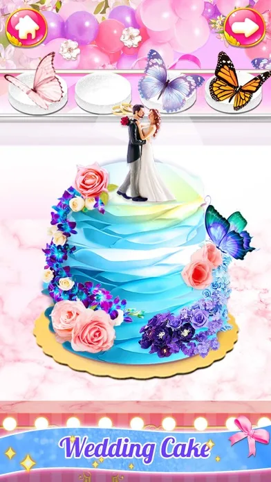 Girl Games:Wedding Cake Baking screenshot 2