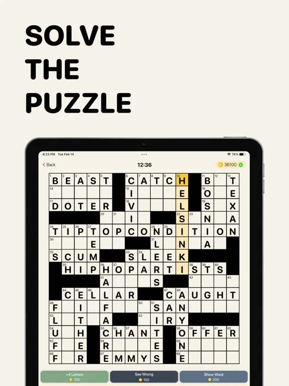 Classic Crossword Puzzles screenshot 4