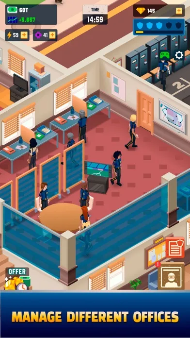 Idle Police Tycoon - Cops Game screenshot 2