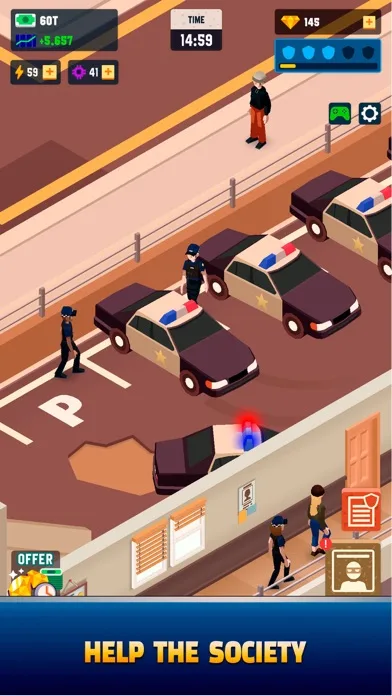 Idle Police Tycoon - Cops Game screenshot 4