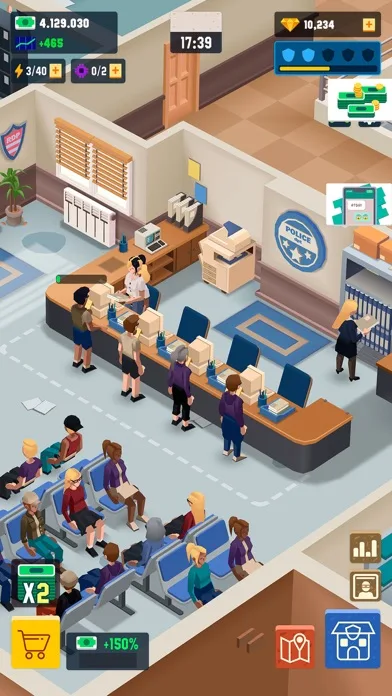 Idle Police Tycoon - Cops Game screenshot 5