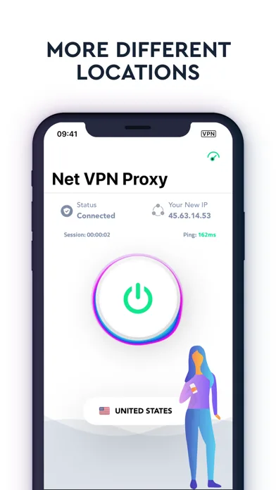 NetVPN Adblock Proxy Unlimited screenshot 5