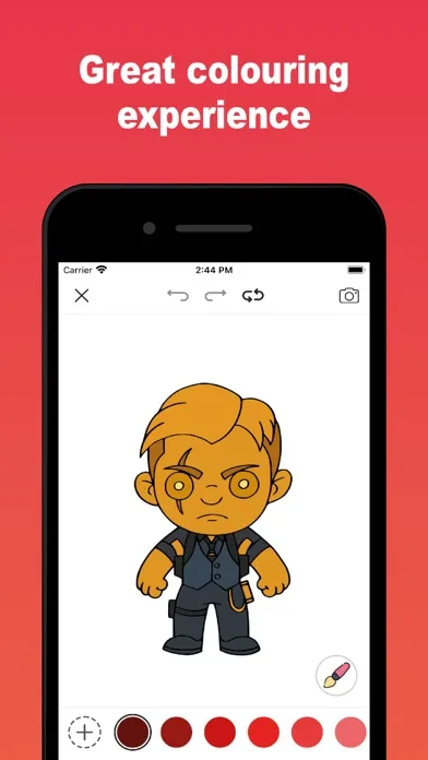 Colortnite: Nite Coloring Game screenshot 1
