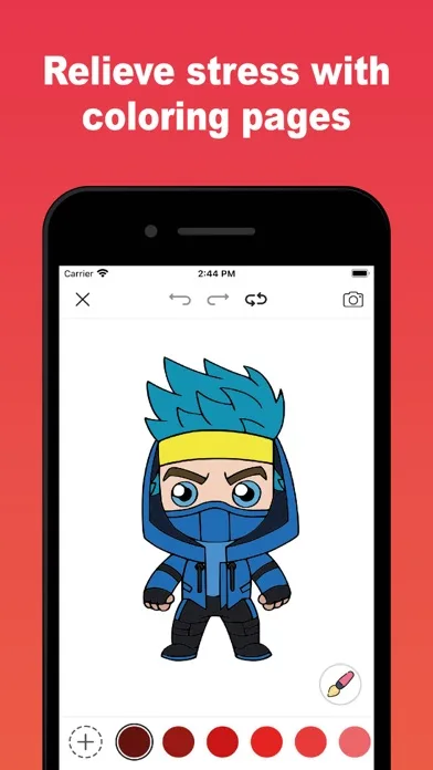 Colortnite: Nite Coloring Game screenshot 3
