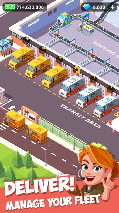 Idle Courier screenshot 2