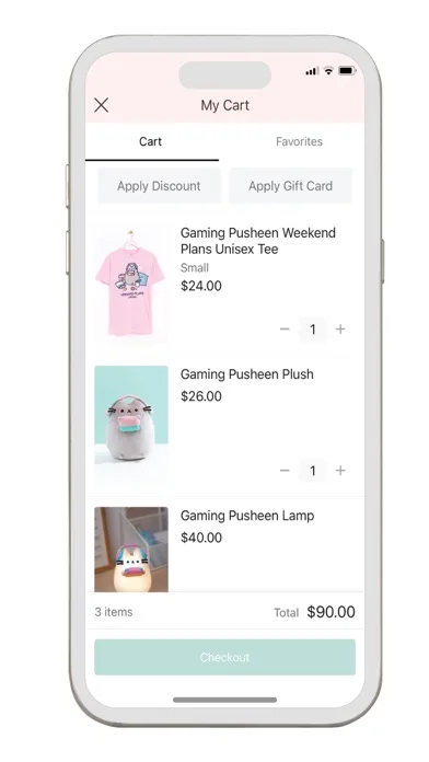 Pusheen Shop screenshot 3