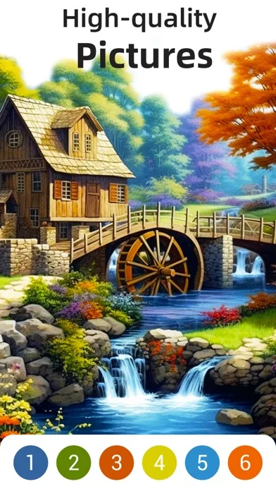 Super Color® - Paint by Number screenshot 1