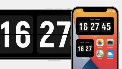 Flip clock - no ads screenshot 2