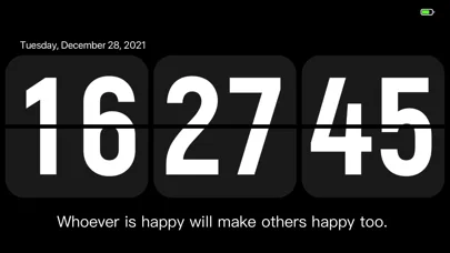 Flip clock - no ads screenshot 3