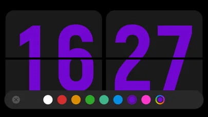 Flip clock - no ads screenshot 4