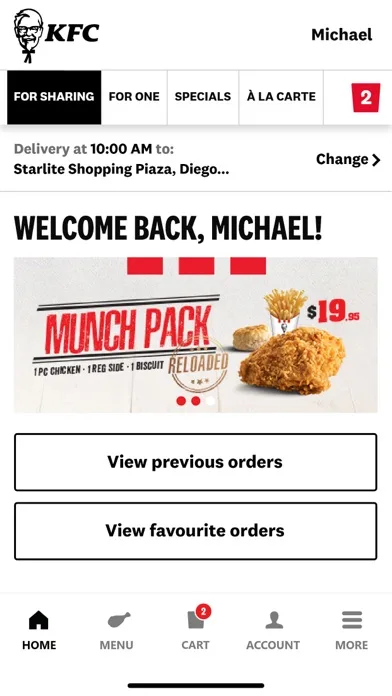 KFC Trinidad and Tobago screenshot 3