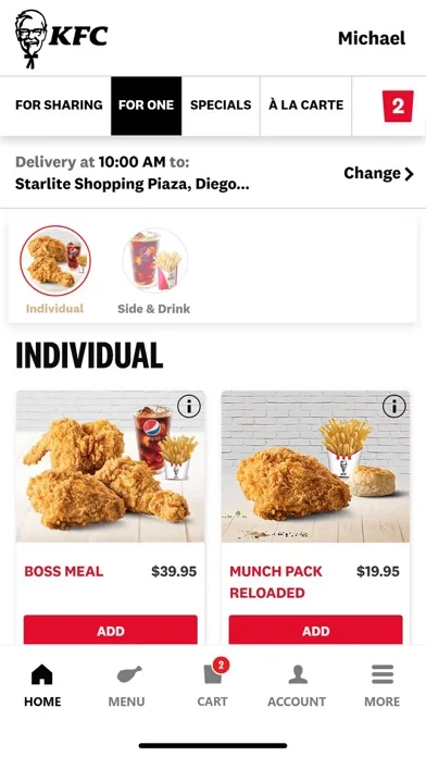 KFC Trinidad and Tobago screenshot 4