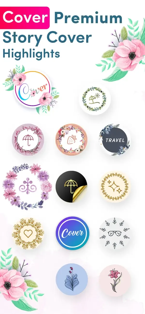 Cover Highlights · Logo maker screenshot 1