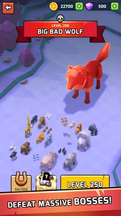 Animal Warfare: Idle Battler screenshot 2