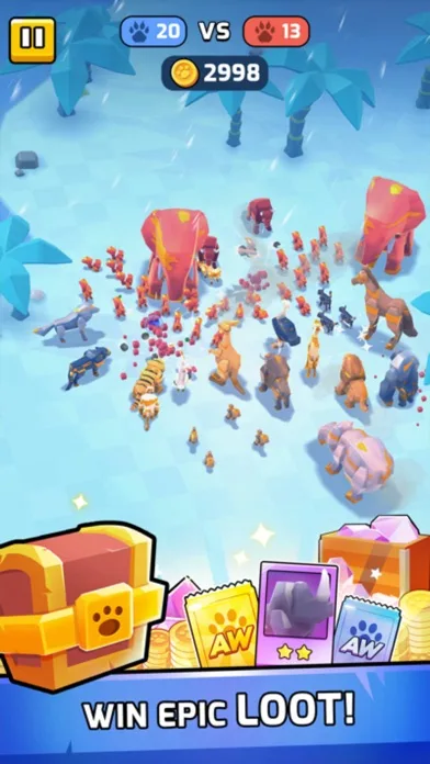 Animal Warfare: Idle Battler screenshot 3