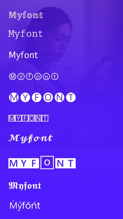 Fontix - Keyboard Fonts screenshot 1