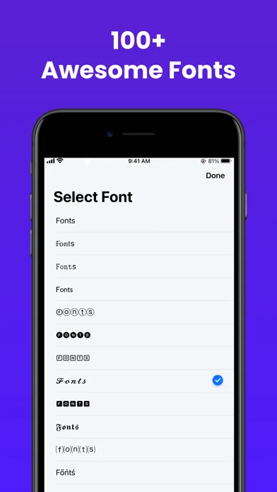 Fontix - Keyboard Fonts screenshot 5