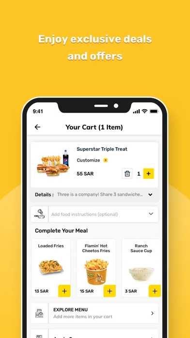Hardee's Saudi Arabia - Online screenshot 5