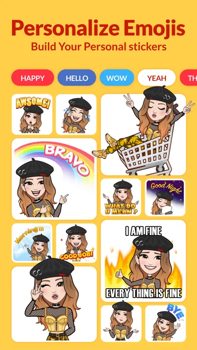 Avatoon: Avatar Creator, Emoji screenshot 3