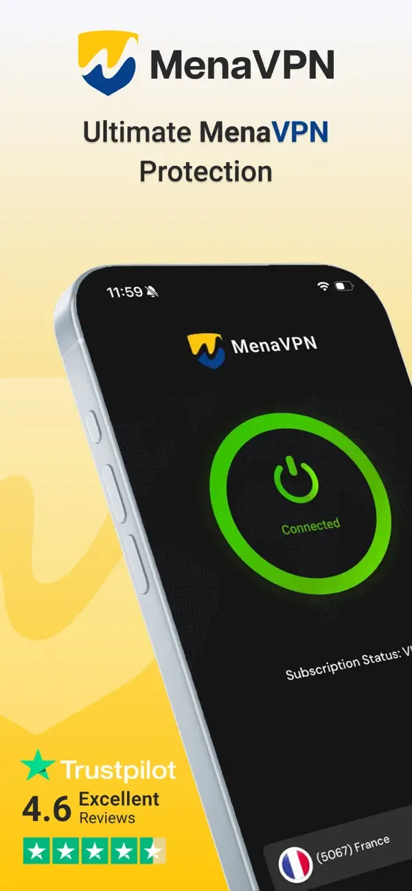 Mena VPN: UAE, KSA, Oman screenshot 1