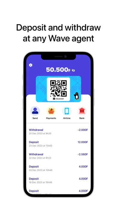 Wave - Mobile Money screenshot 1