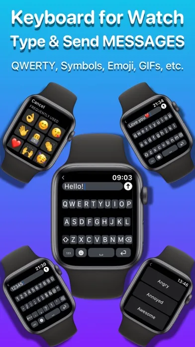 WatchKeys: Keyboard for Watch screenshot 1