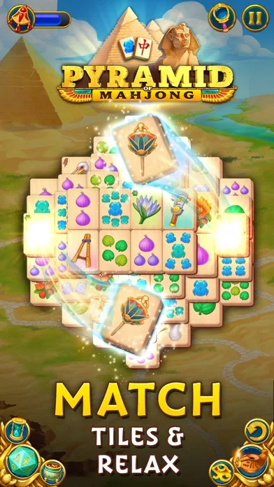 Pyramid of Mahjong: Tile Game screenshot 1