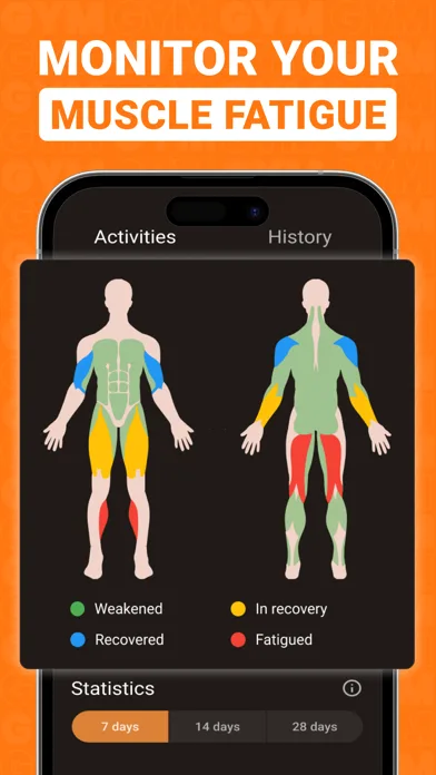 Gym WP - Workout Planner & Log screenshot 5