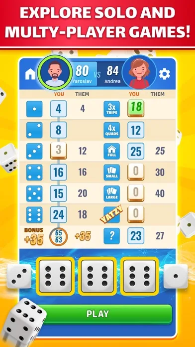 Dice Go: Yatzy Game Online screenshot 2